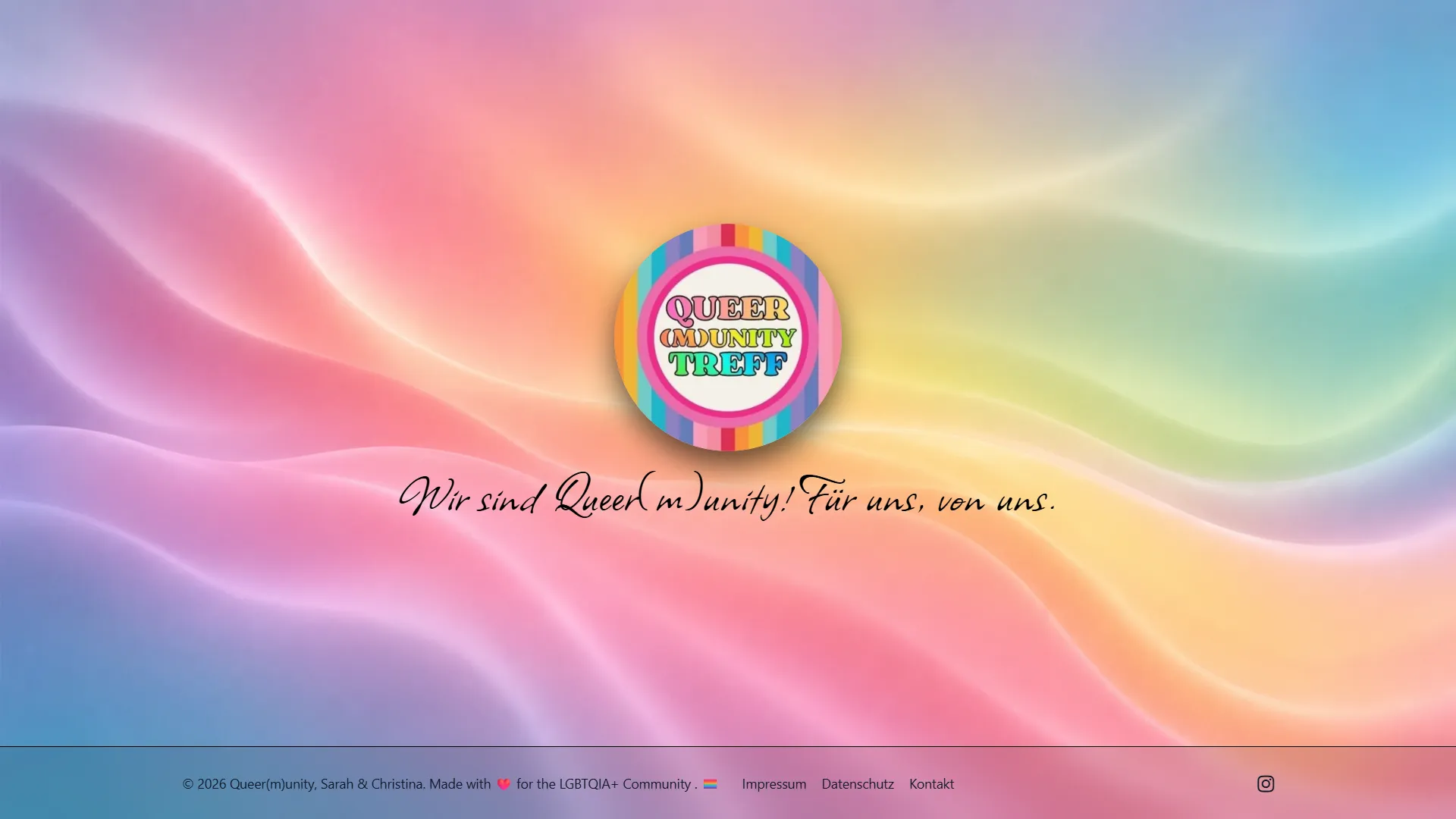 Queer(m)unity Homepage